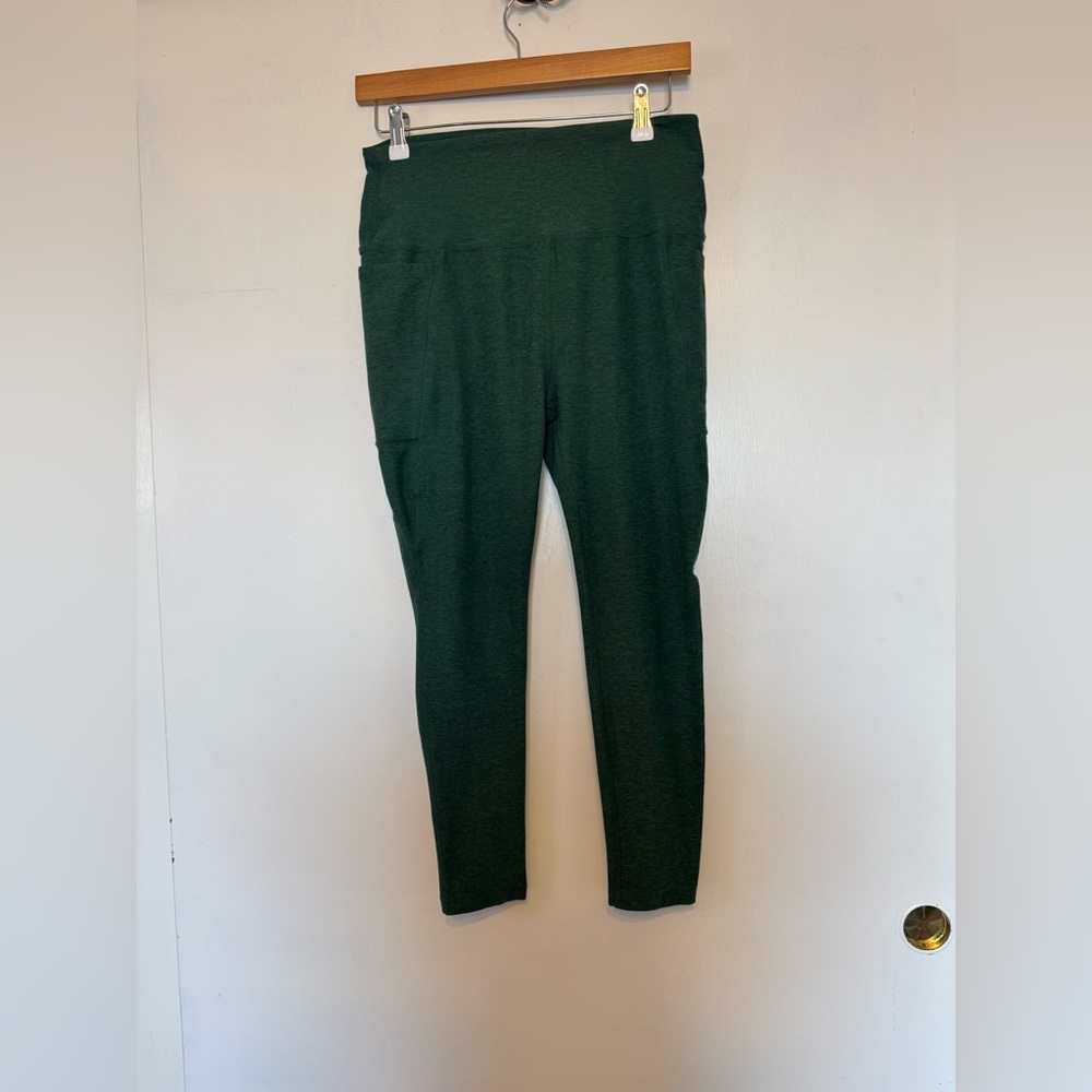 Beyond Yoga Forest Green High-Waist Leggings